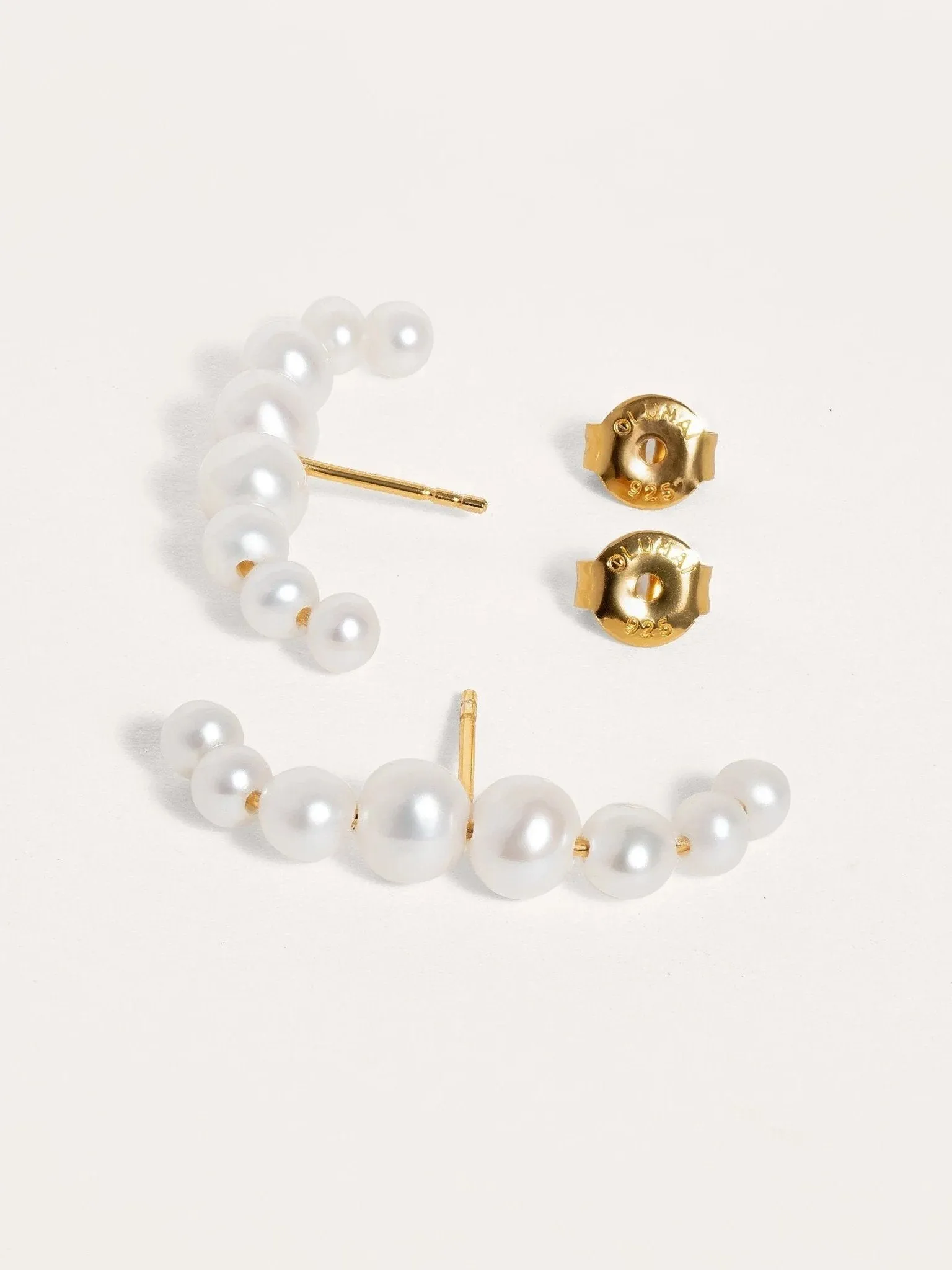 Martha Statement Pearl Ear Cuffs