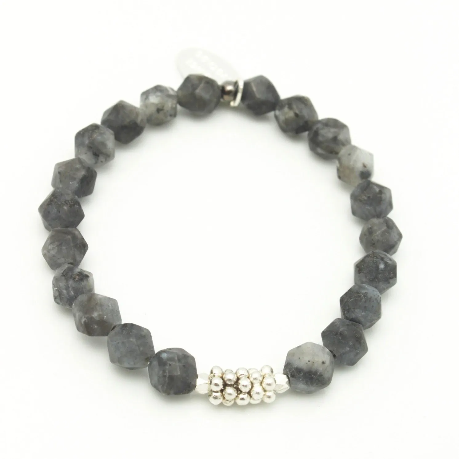 Molten Collection:  Labradorite Necklace & Wrap Bracelet