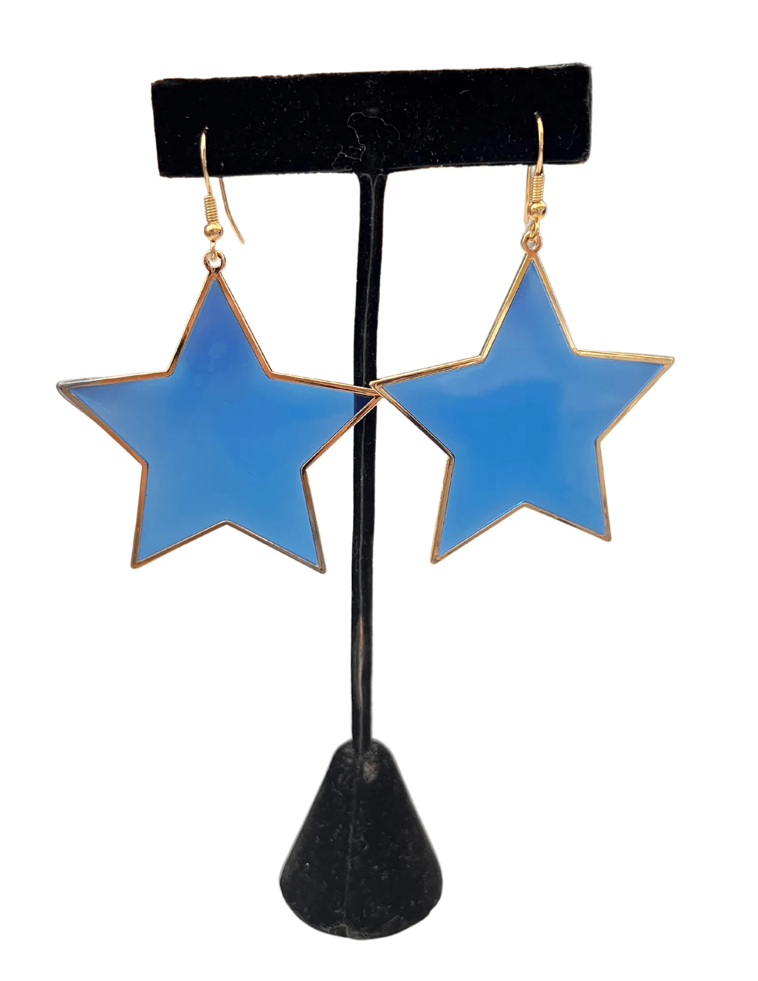 Opaque Star Earrings