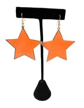 Opaque Star Earrings