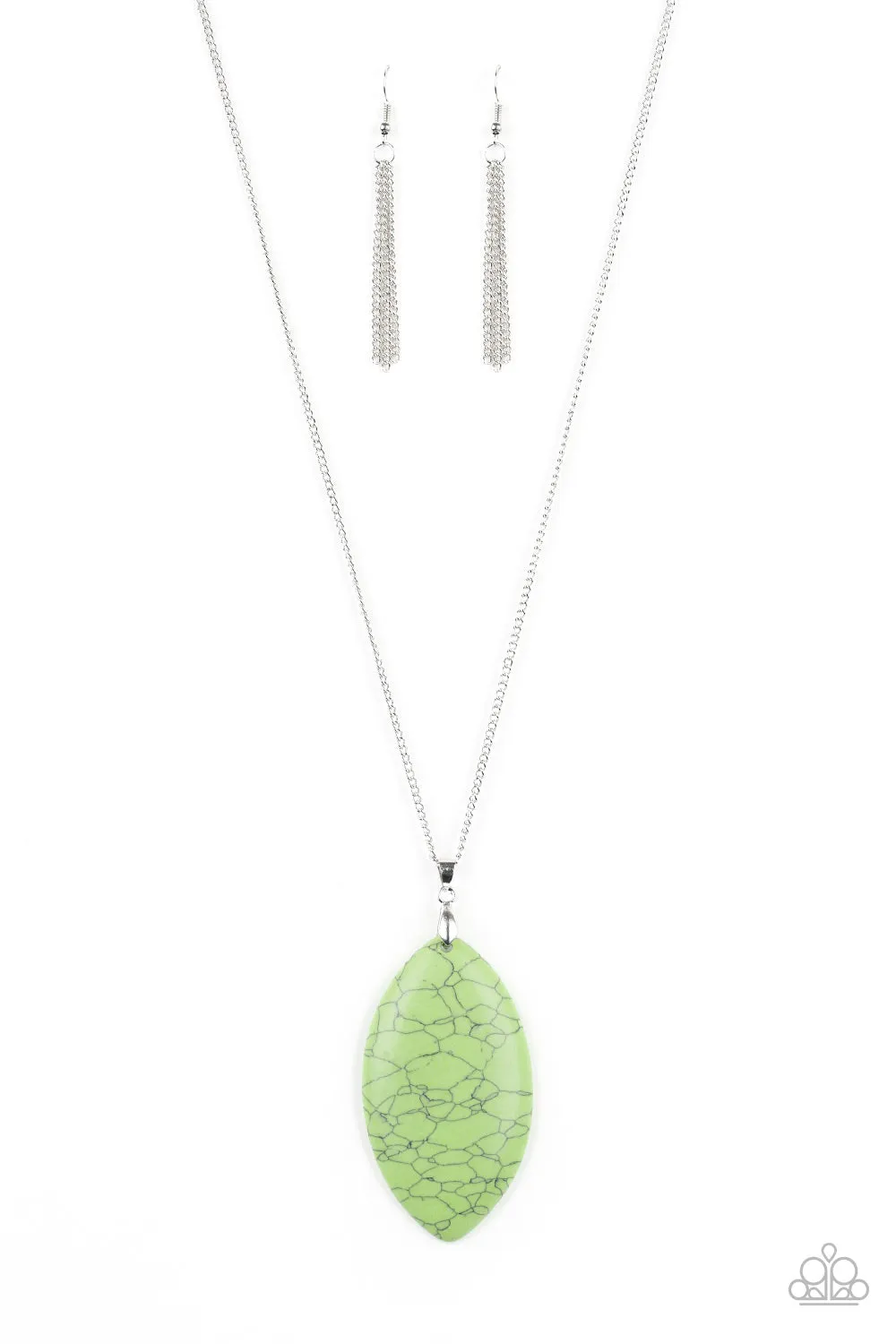 Paparazzi Necklace ~ Santa Fe Simplicity - Green Necklace