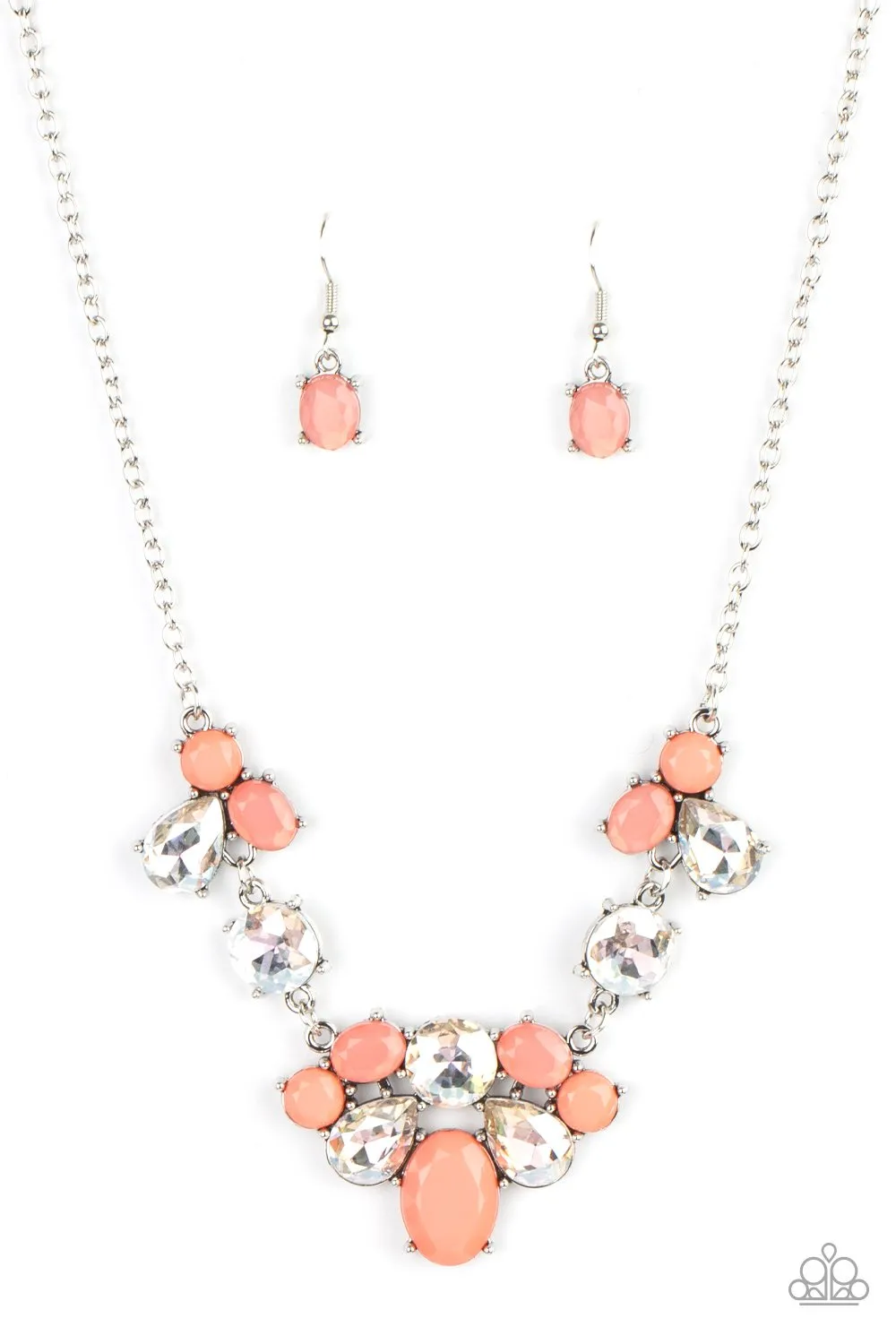 Paparazzi Necklace - Summer Pack Necklace Orange