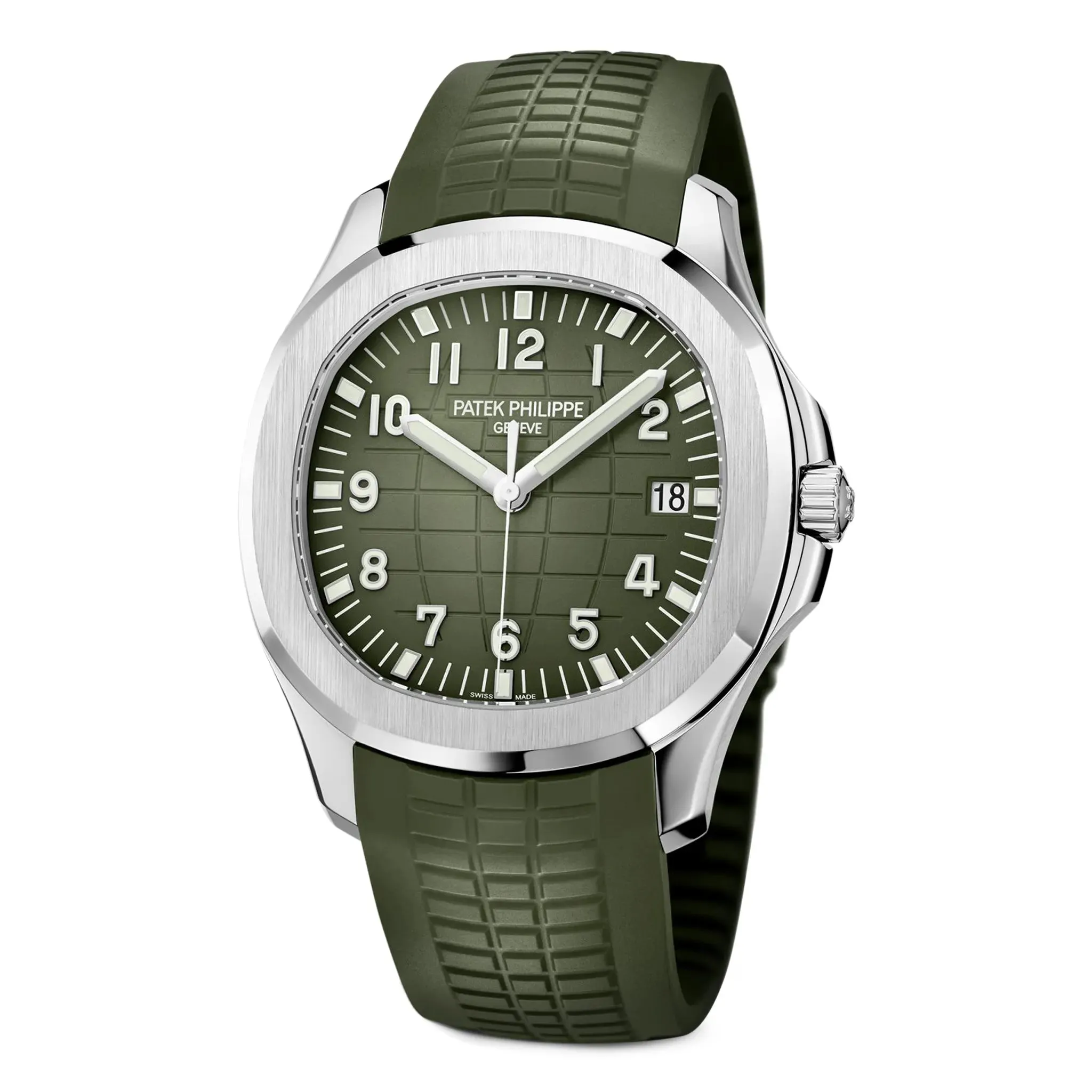 Patek Philippe Aquanaut Jumbo 5168G-010 Khaki Green 42.2mm (2020)