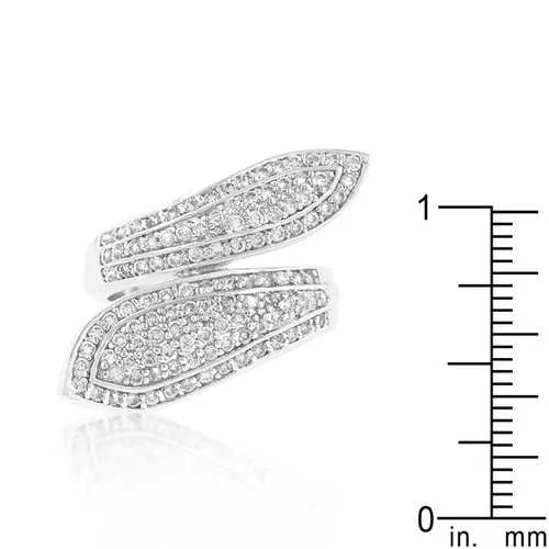 Pave Wrap Ring