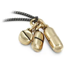 Pills Necklace - Bronze