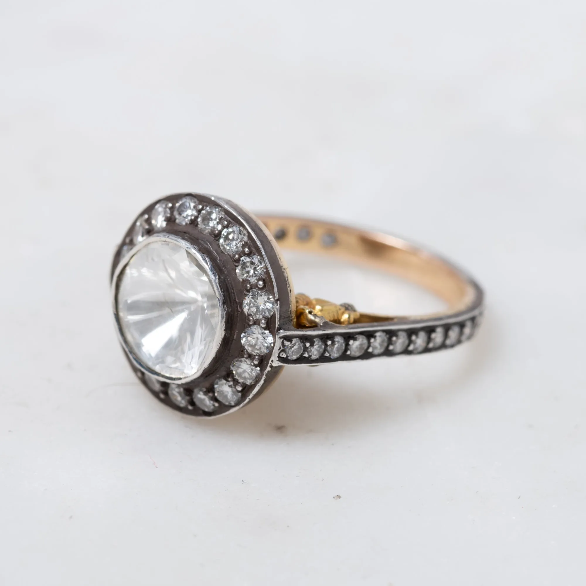 Polki Diamond Ring