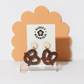 Pretzel Dangle earrings