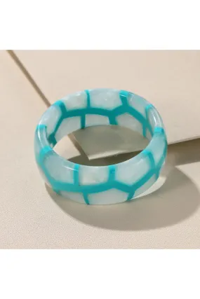 RAFFIE BANGLE TURQUOISE