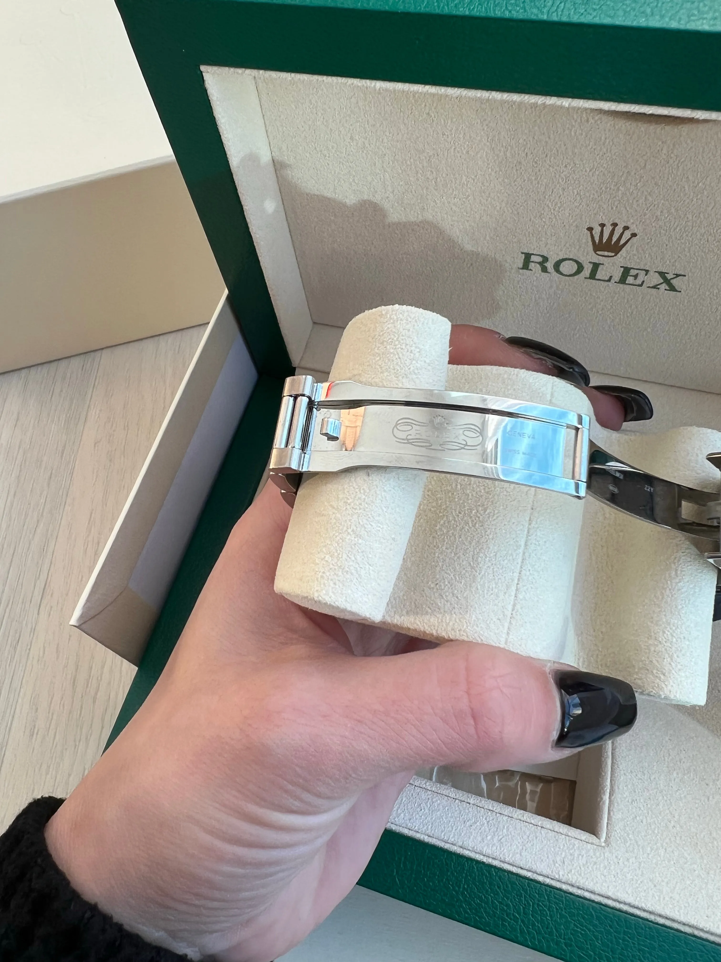 Rolex OP Datejust watch