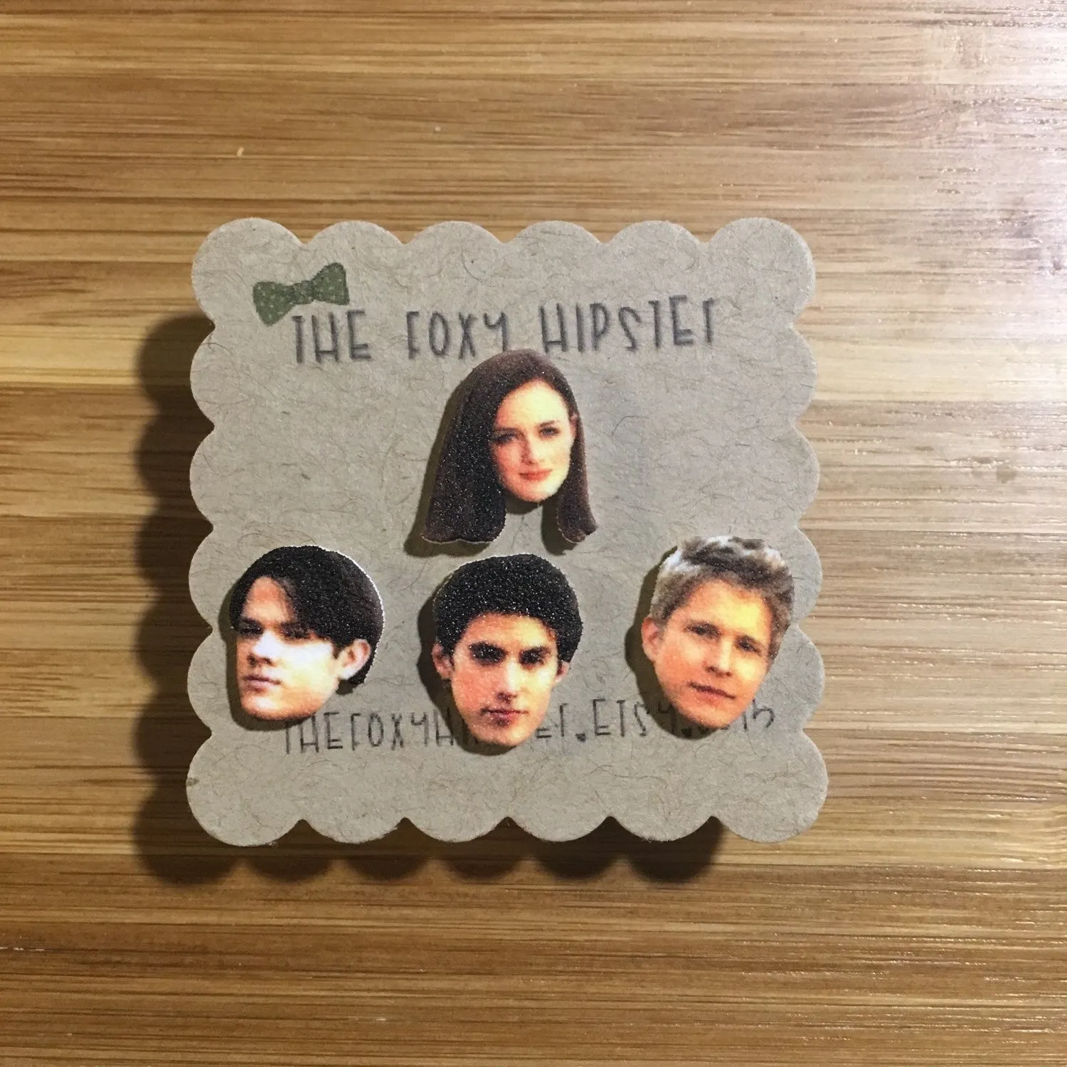 Rory, Dean, Jess, Logan Gilmore Girls Stud Earrings