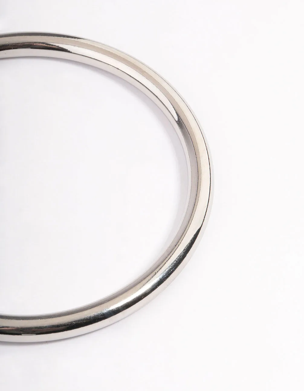 Stainless Steel Statement Round Bangle