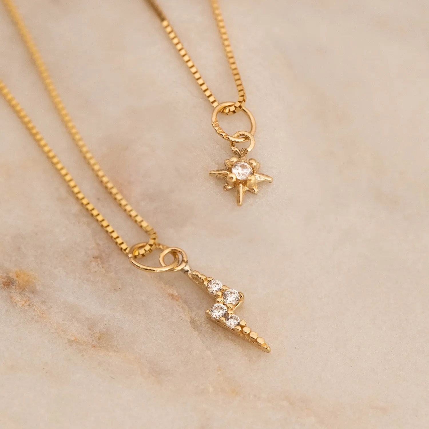 Starburst Necklace | 14k Gold