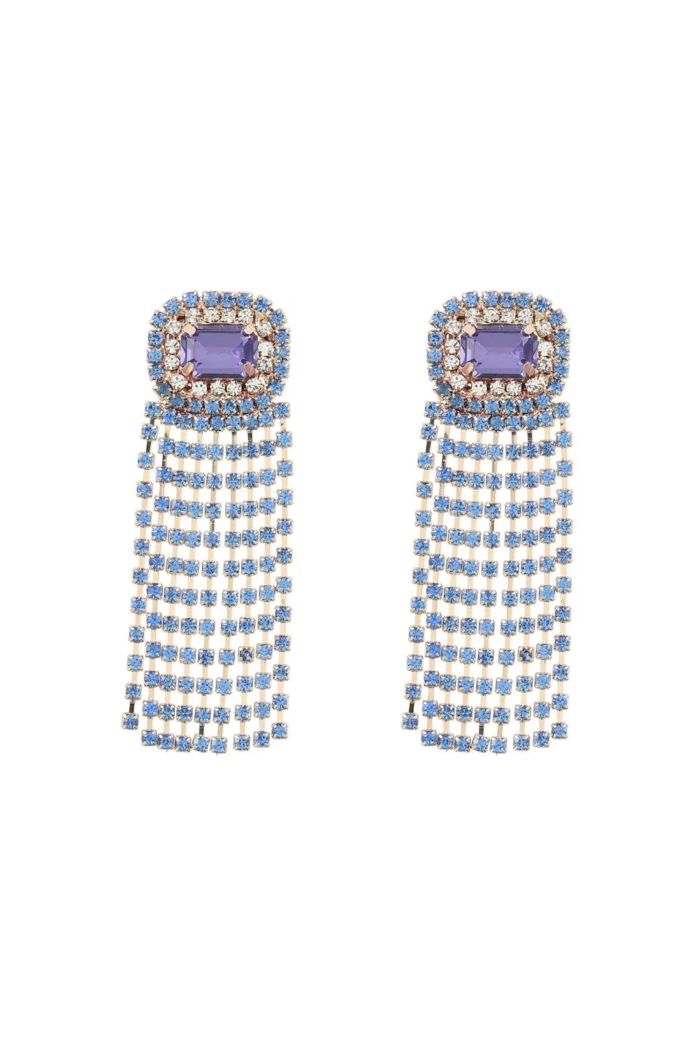 SWISHY EARRINGS LILAC