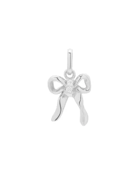 Take A Bow Pendant - Sterling Silver