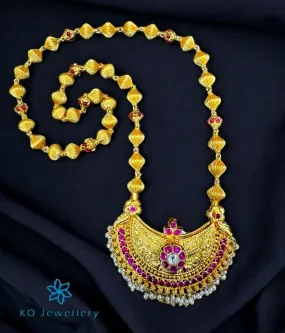 The Adyant Kokkethathi Silver Kodava Necklace