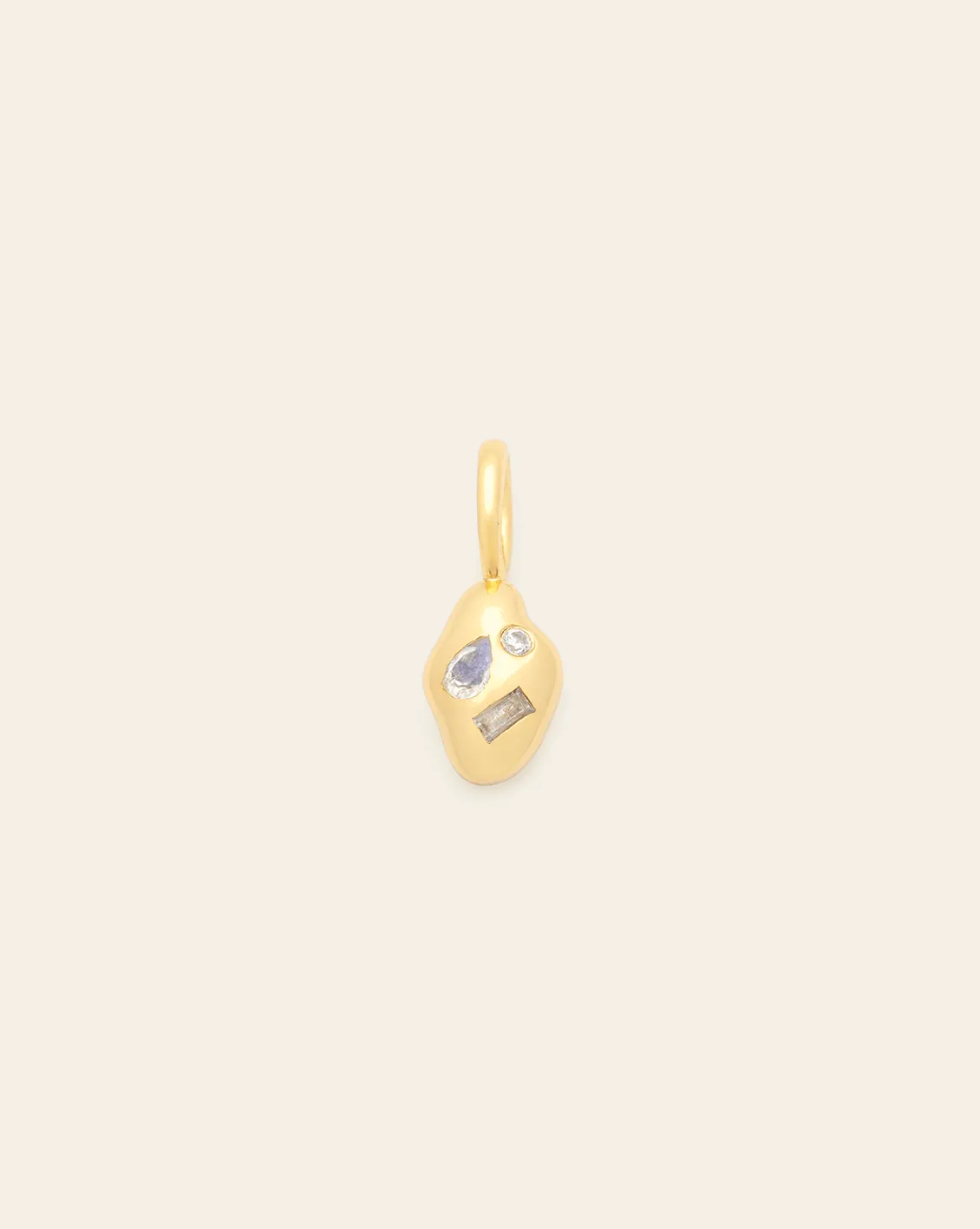 The Intuition Stone *June* - Gold Vermeil