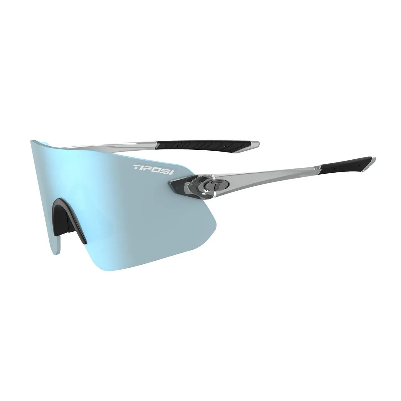 Tifosi Vogel SL Sunglasses - Crystal Smoke Smoke Bright Blue