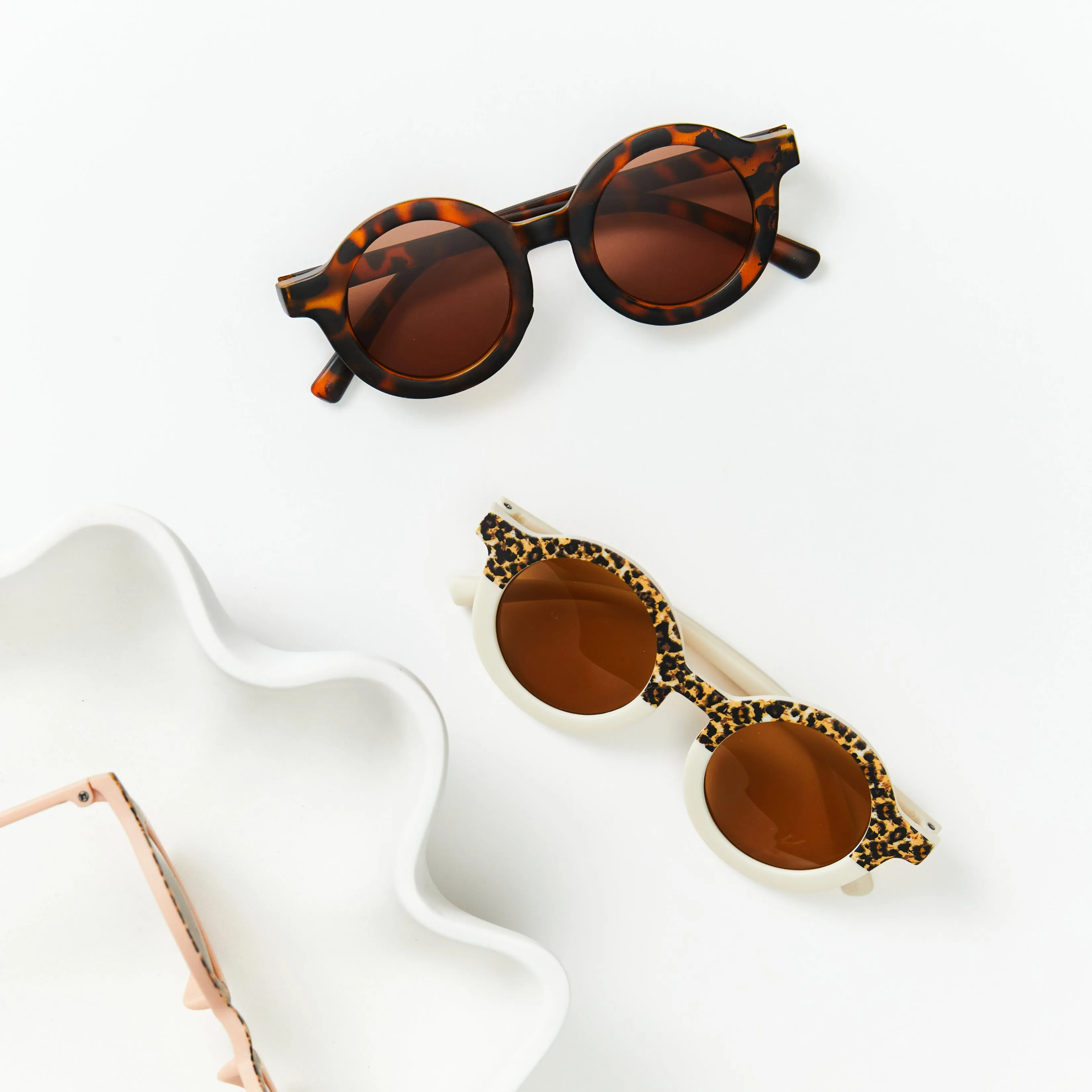 Tortoise Shell Ava Baby Sunglasses