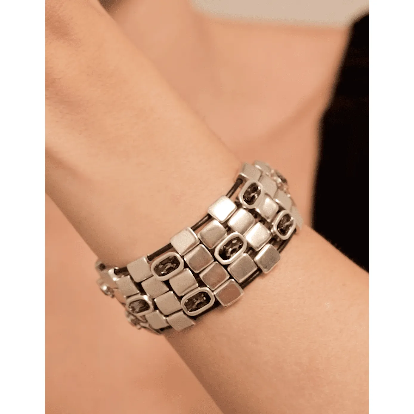 UNOde50 "Boa" Four Layer Wrap Bracelet