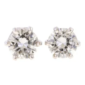 Vintage Diamond Stud Earrings, 0.46ctw