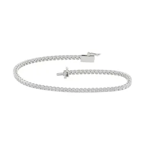 White Gold Diamond Tennis Bracelet