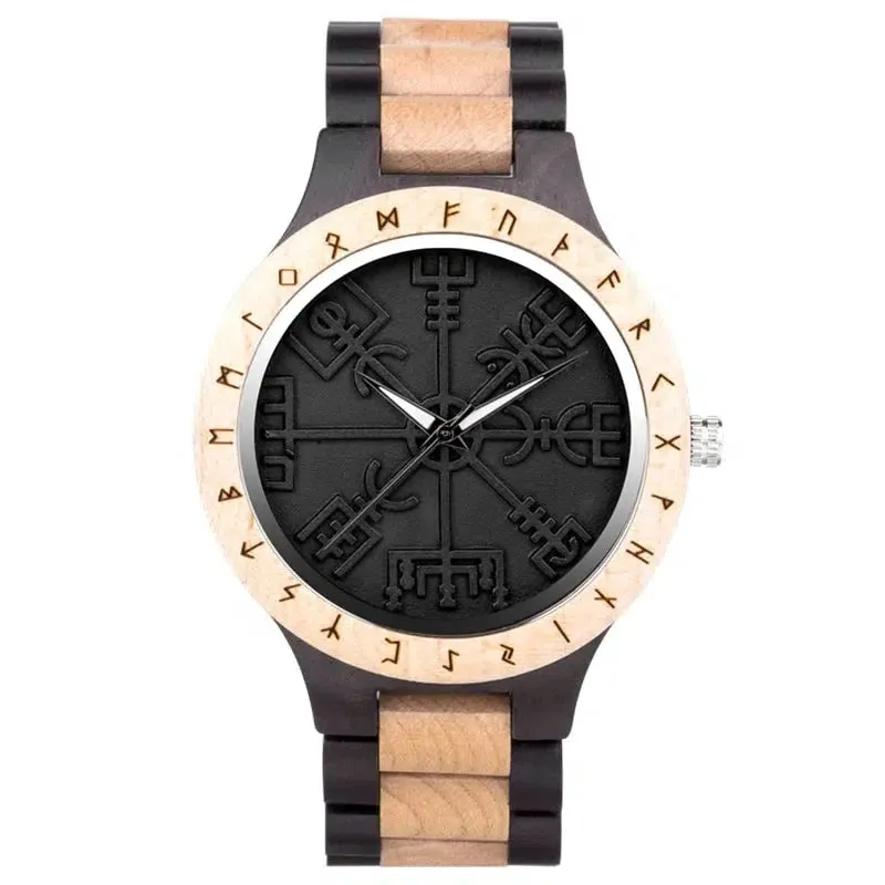 Wooden Viking Watch FULL MOON